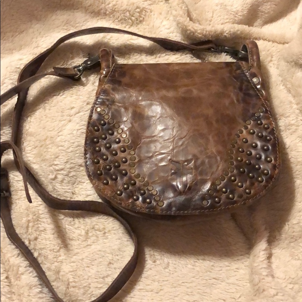 Frye leather crossbody